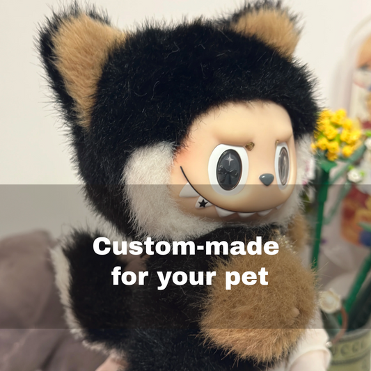 Custom Labubu x Your lovely pet-April