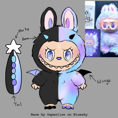 Custom order Purple and Black