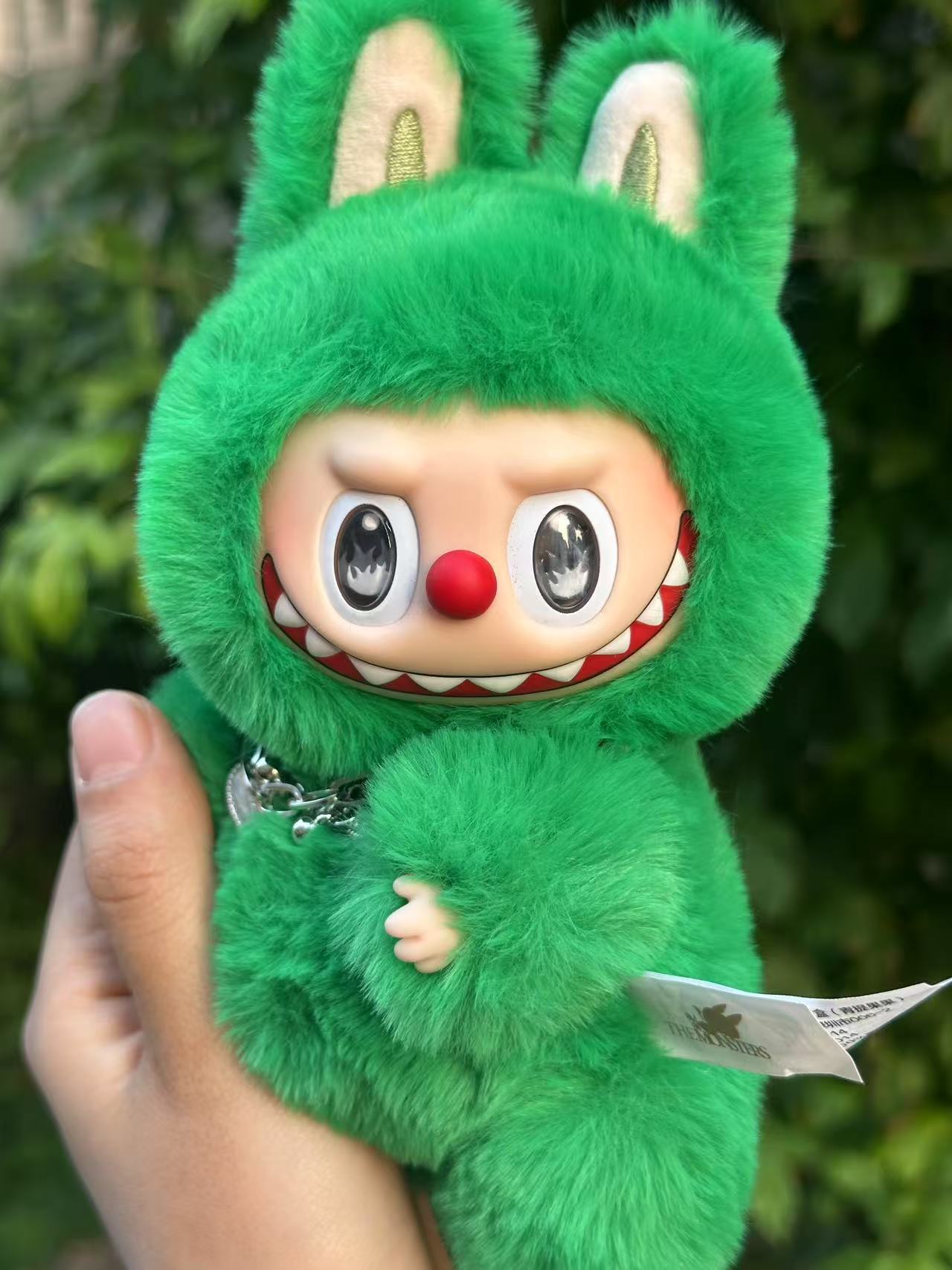 Custom Labubu Green Ganster Clown Version-Yaoyao