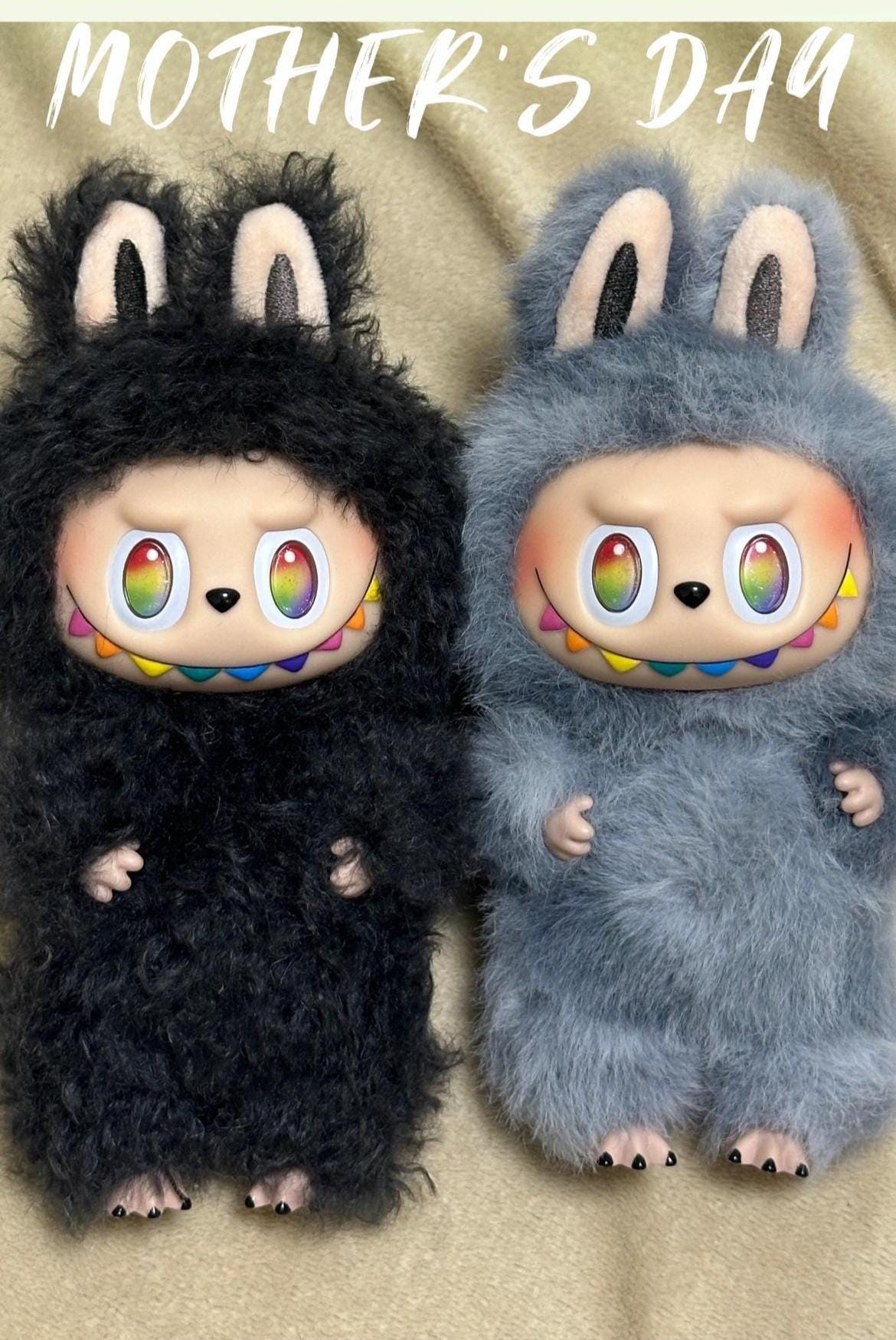 Custom Labubu Big into Energy Secret Black Version