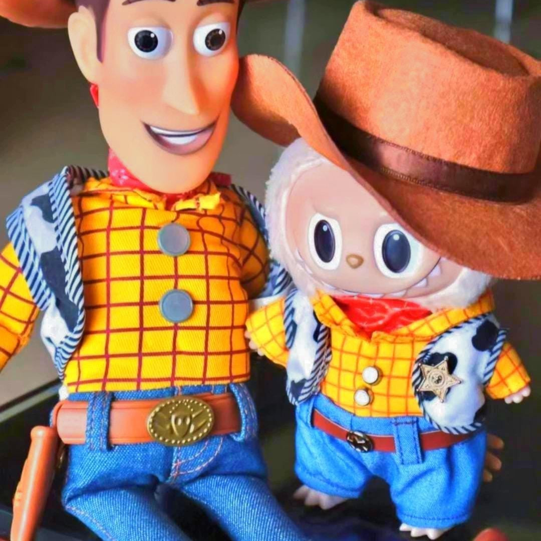 Labubu Toy Story Outfit Clothes For 17cm