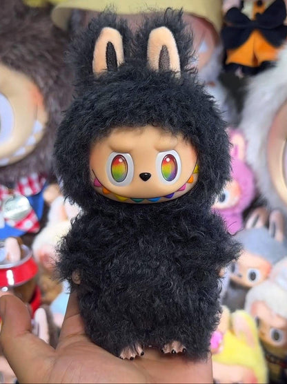 Custom Labubu Big into Energy Secret Black Version
