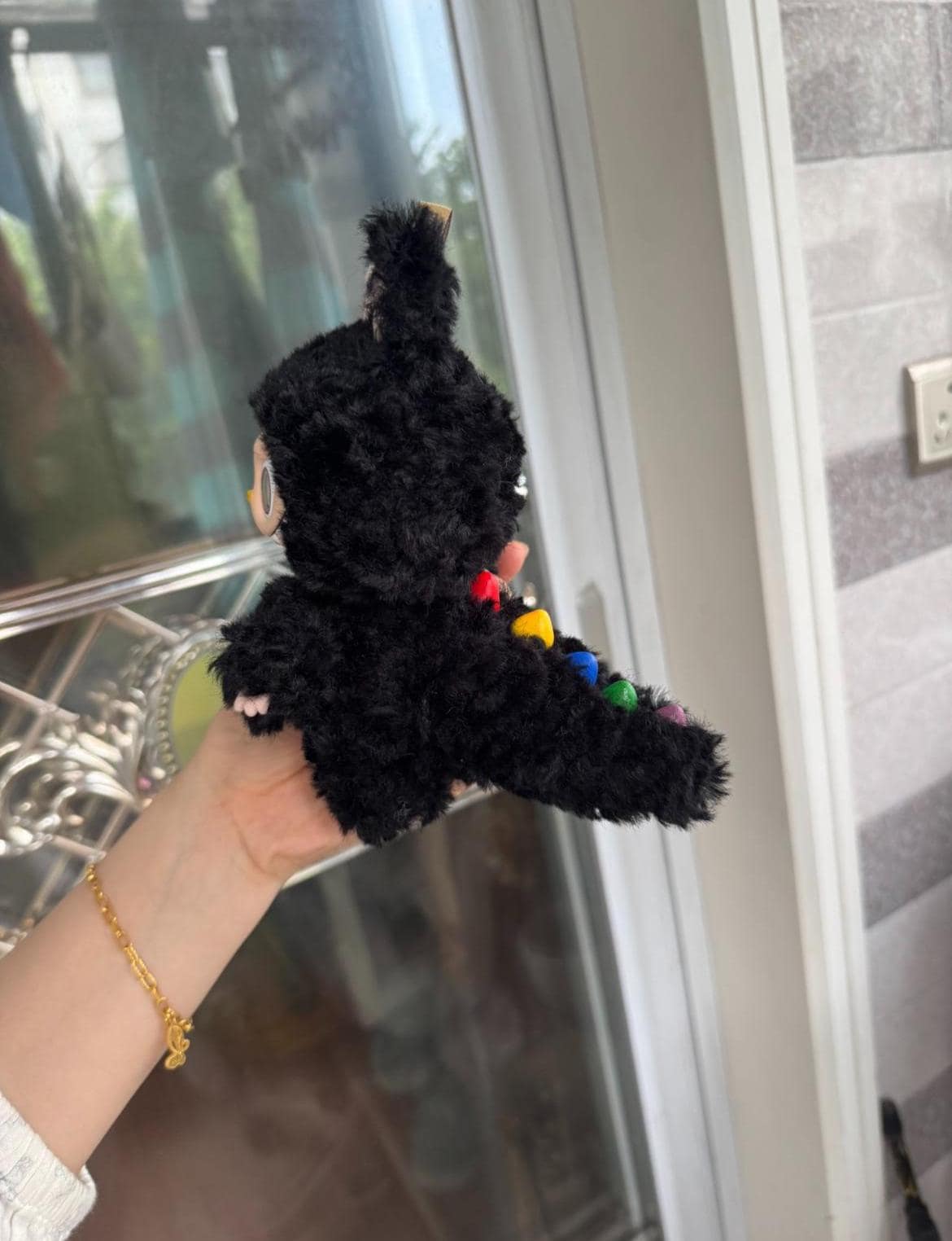 Custom Labubu Big into Energy Secret Black Version