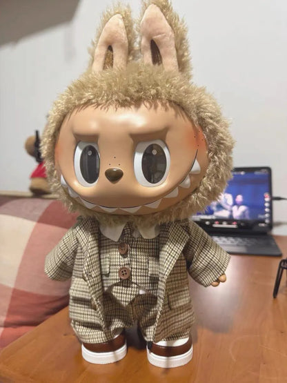 Labubu Dapper Suit Guy Outfit For 38 cm Doll