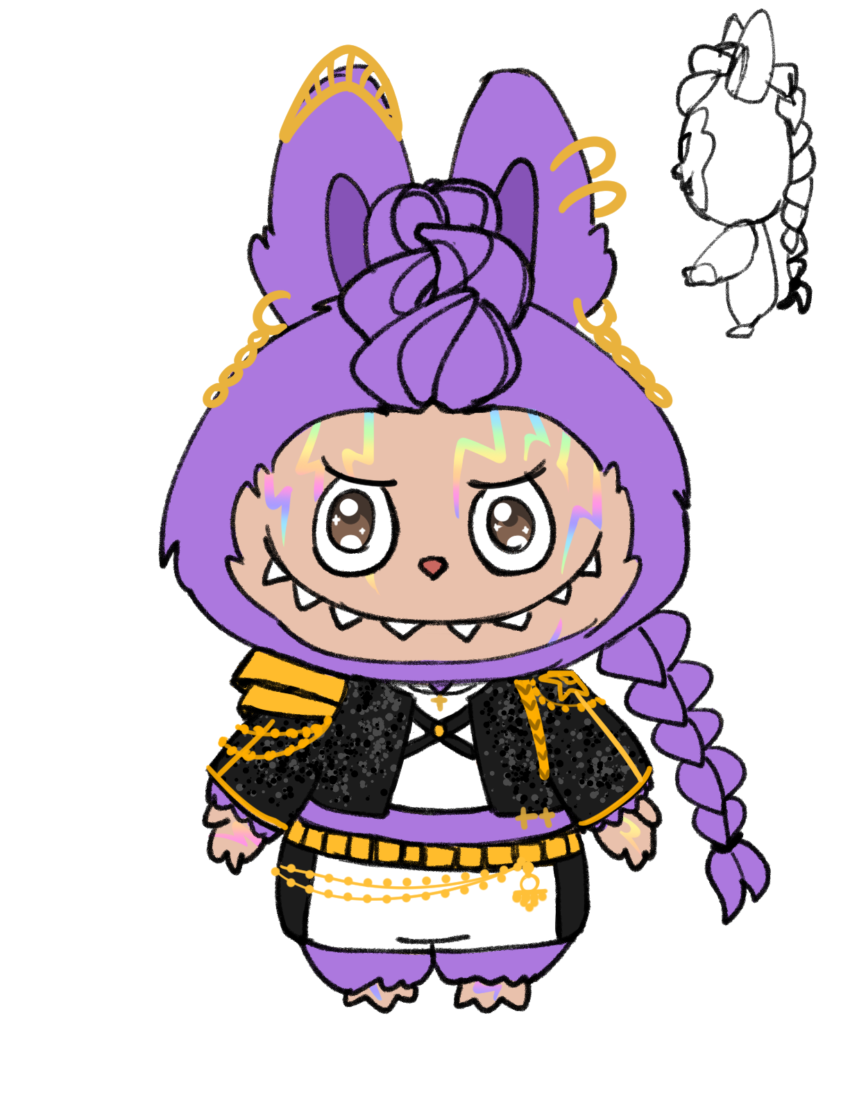 Custom Order: Rumi from Kpop Demon Hunters