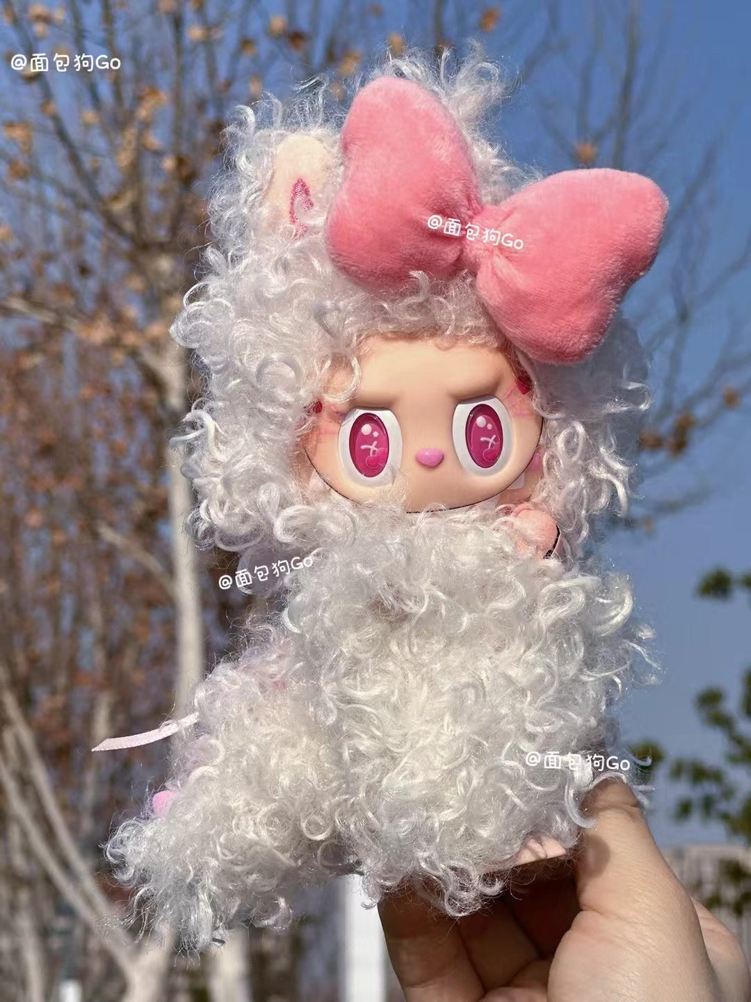 Custom White Persian Cat by Bread Go