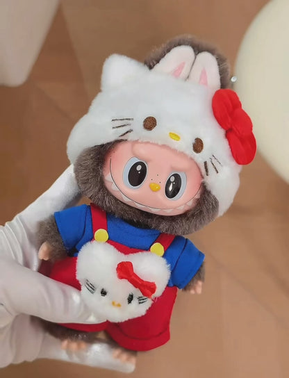 Custom Mini Labubu x Hello Kitty by Squishy小布
