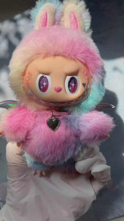 Custom Labubu Rainbow Version by Artist Labubu King