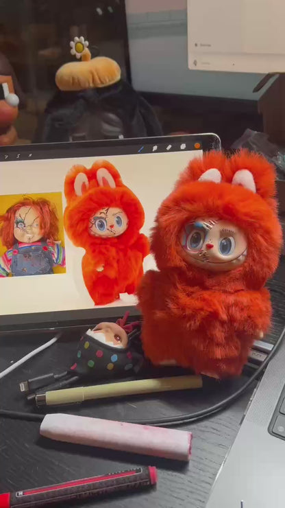 Custom Labubu x Chucky - Jiangjiang