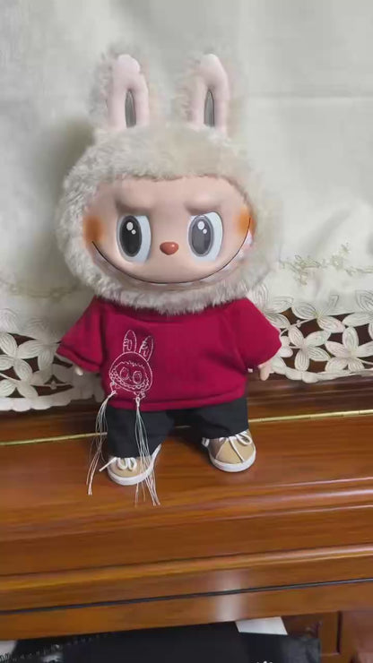 Custom Labubu Doll Best of Luck (Walk By Fortune)