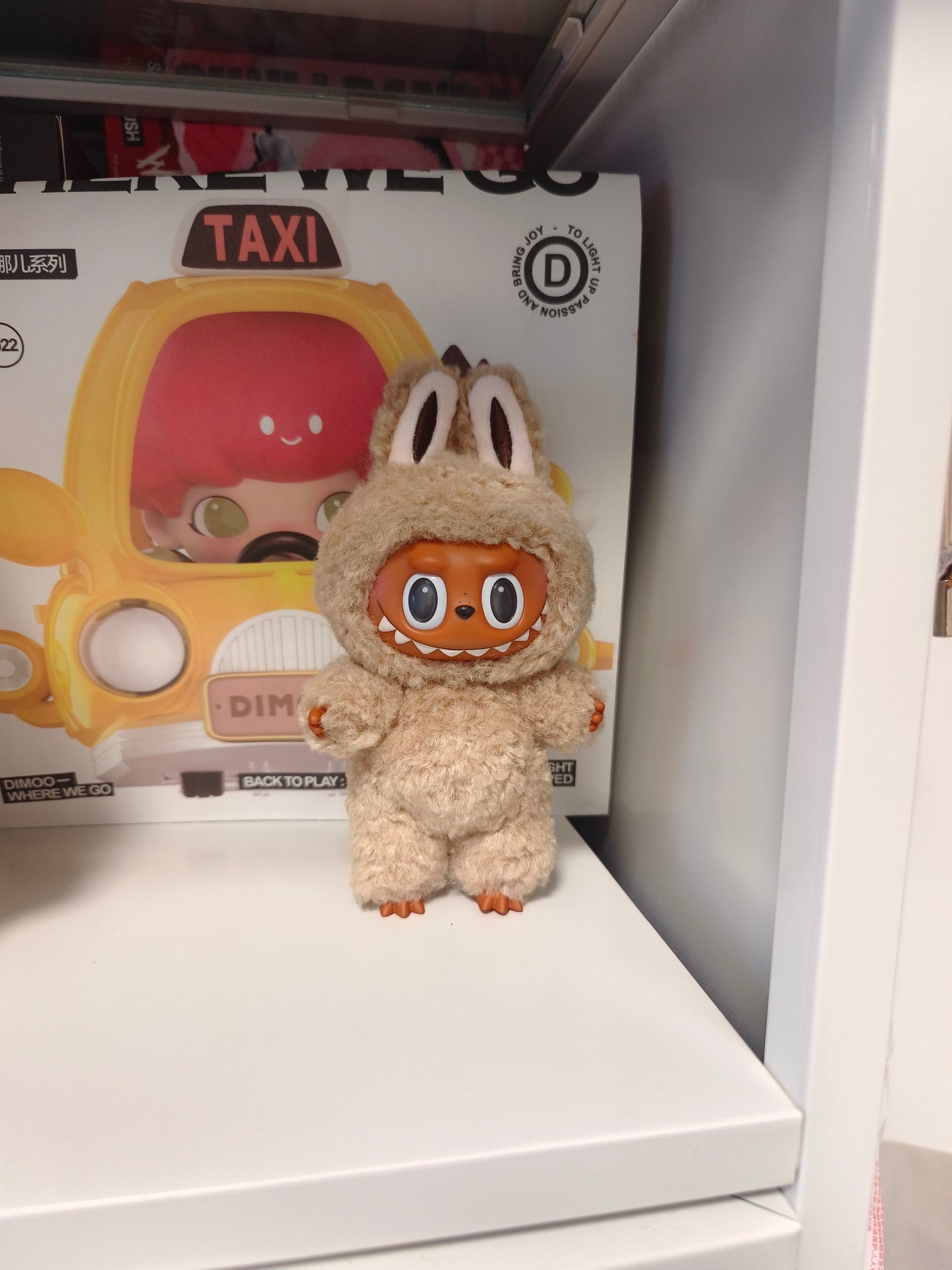 Custom Labubu Mini Time to Chill Sun-tanned Look - Jiangjiang&Song