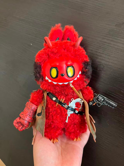 Custom Labubu x Hellboy - Jiangjiang